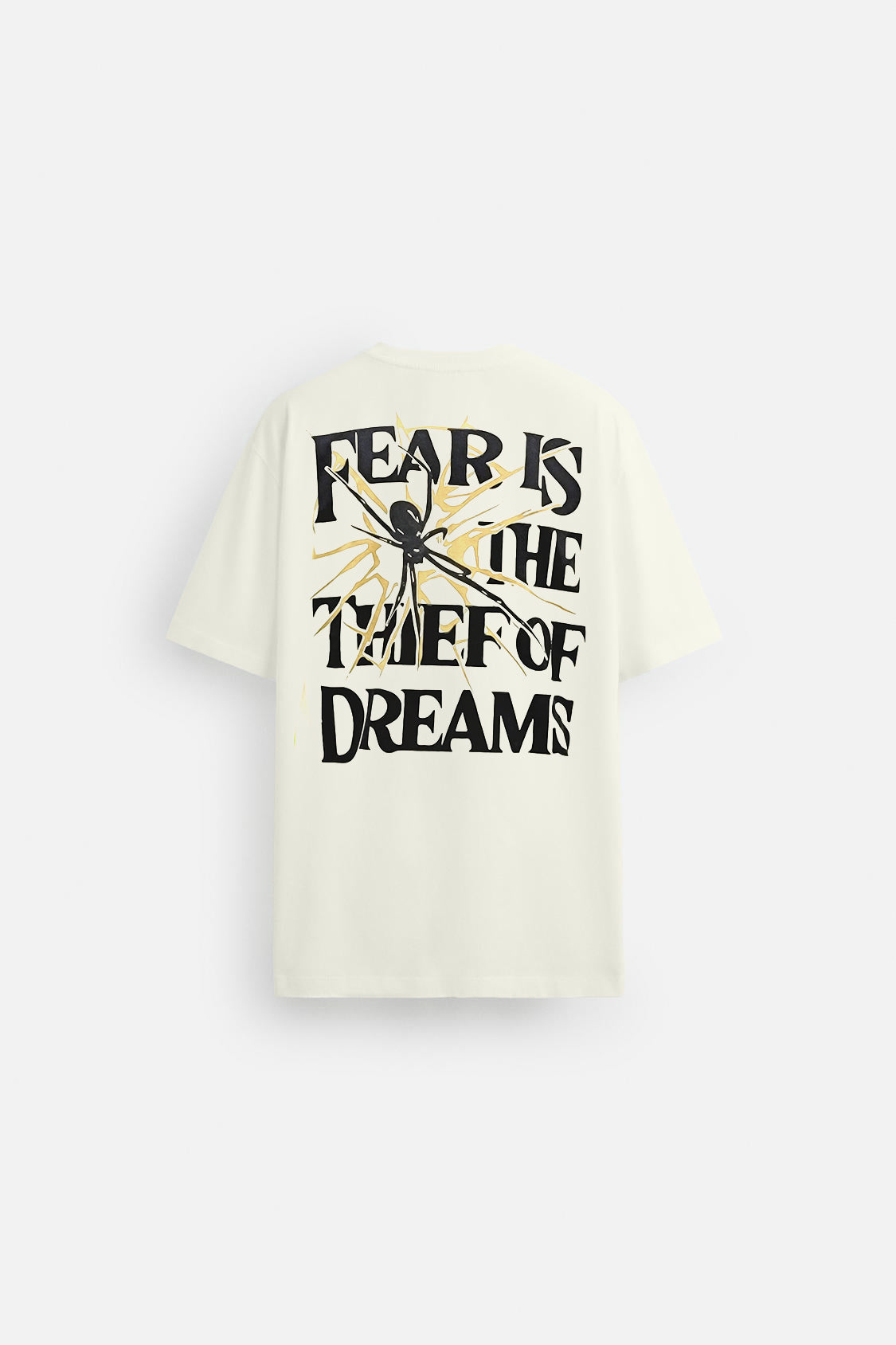 Off White Men's Oversized Spider Graphic T‑Shirt | 100% Cotton Streetwear